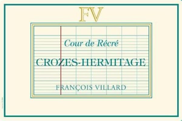 CROZES HERMITAGE BLANC COUR DE RÉCRÉ 2023